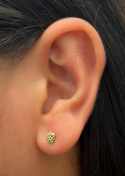 Topos uva 0.6gr / Largo 0.6cm / Oro Amarillo Nac P