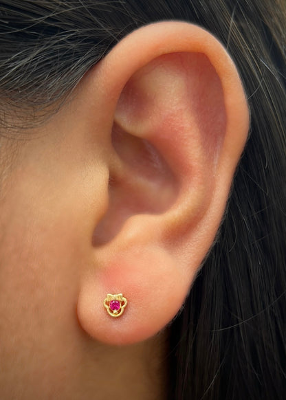 Topos minnie 0.8gr / Largo 0.5cm / Oro Amarillo Nac P