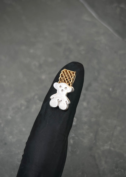 Dije oso th 1.75gr / Largo 1.2cm / Dos Oros Nac M