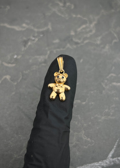 Dije oso 1.2gr / Largo 1.8cm / Oro Amarillo Nac M