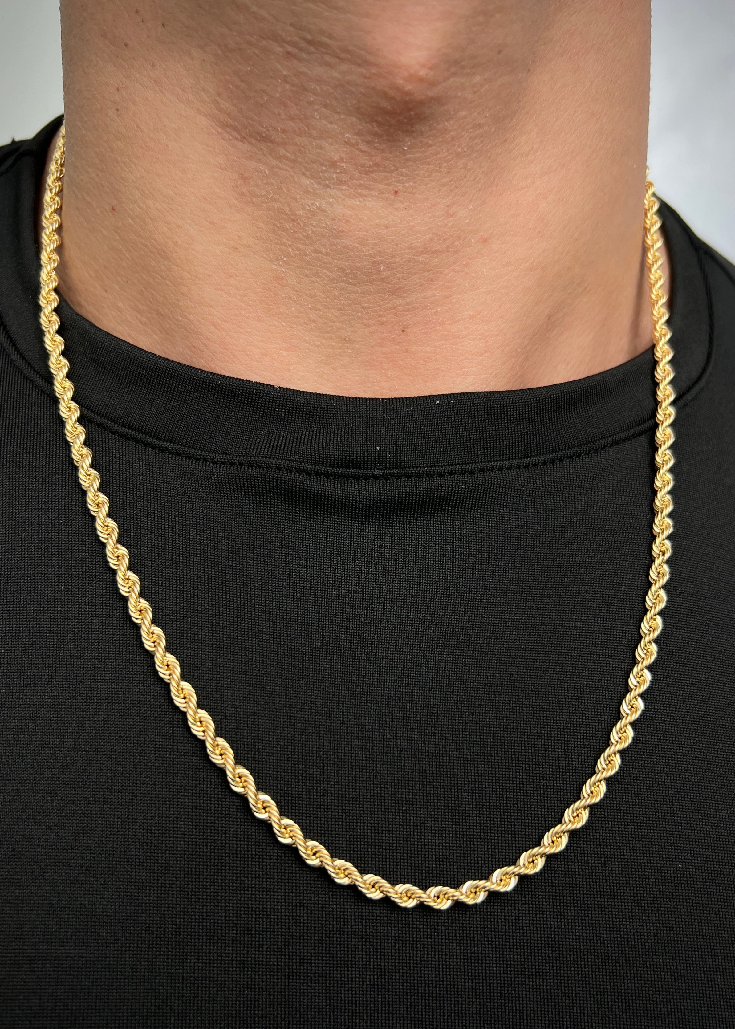 Cadena Lazo 12.7gr / 70cm / 4.3mm — Oro Amarillo