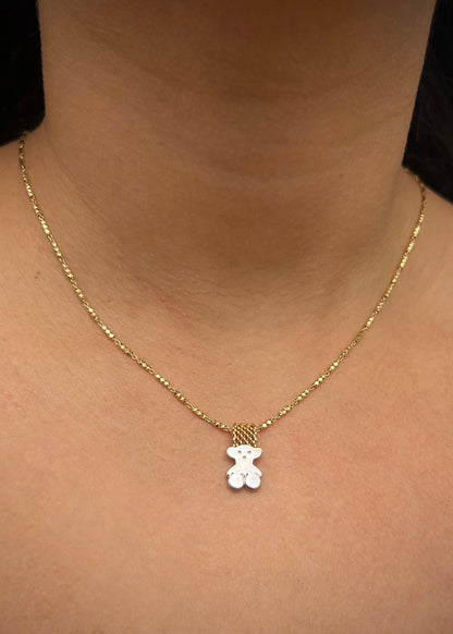 Dije oso th 1.75gr / Largo 1.2cm / Dos Oros Nac M