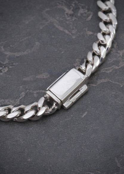 Cadena cubana 32.82gr / Largo 54cm / — — Plata