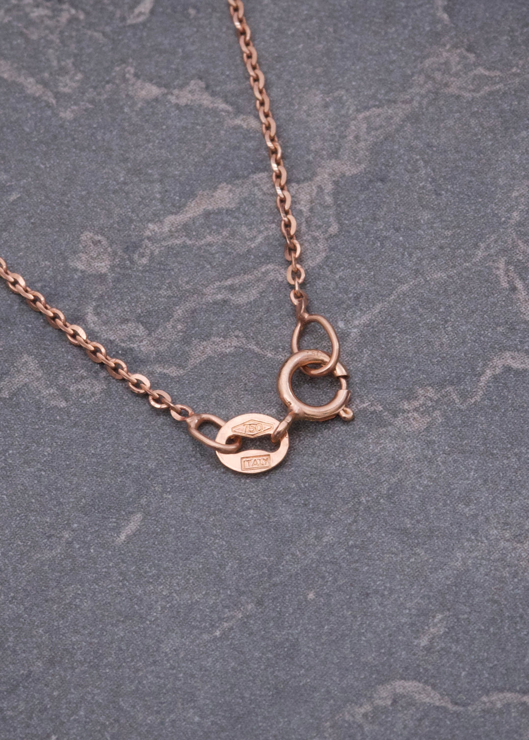 Cadena Aro Seguido 1.8gr / 45cm / 1mm — Oro Rosado