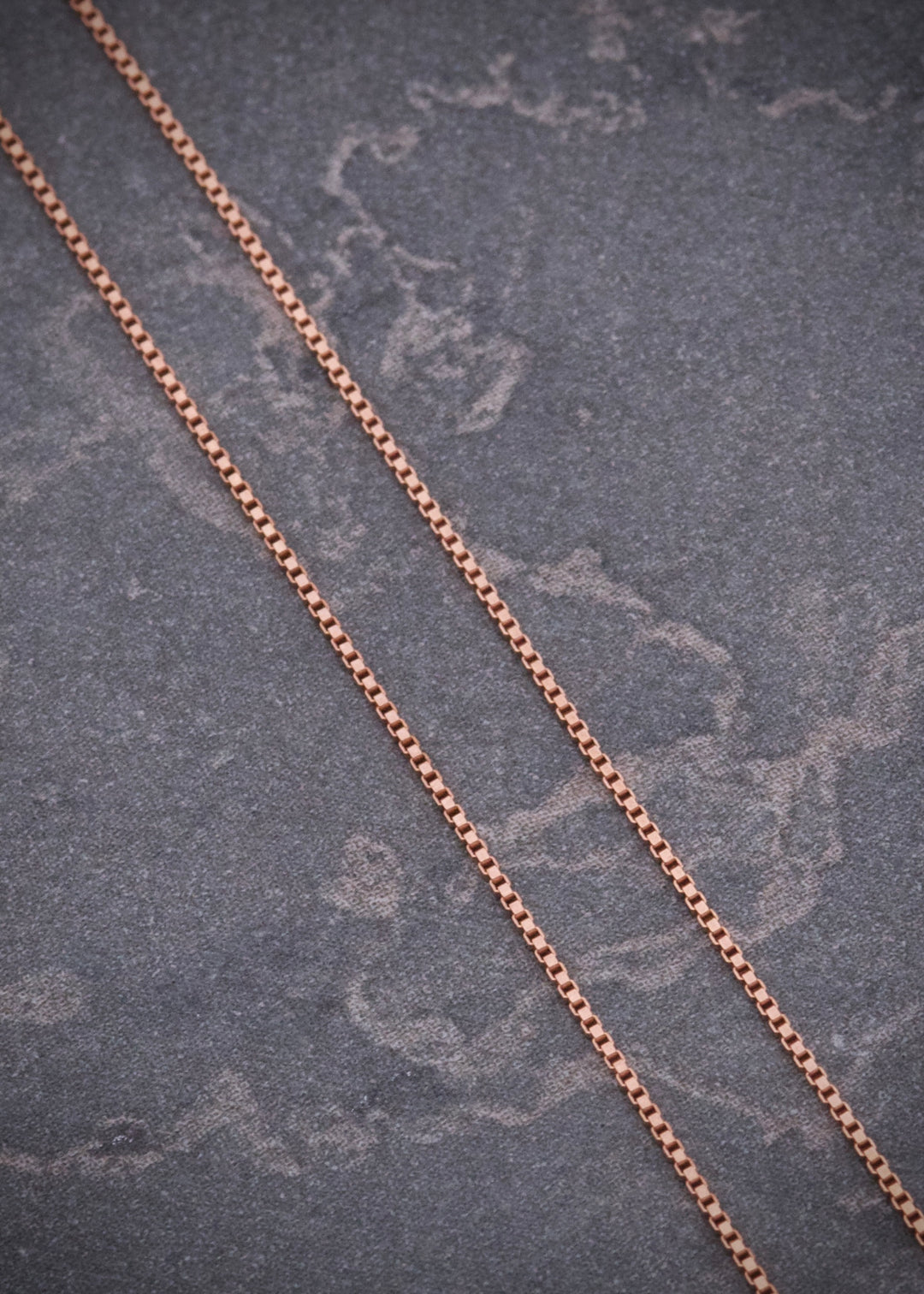 Cadena Veneciana 1.25gr / 45cm / 0.6mm — Oro Rosado