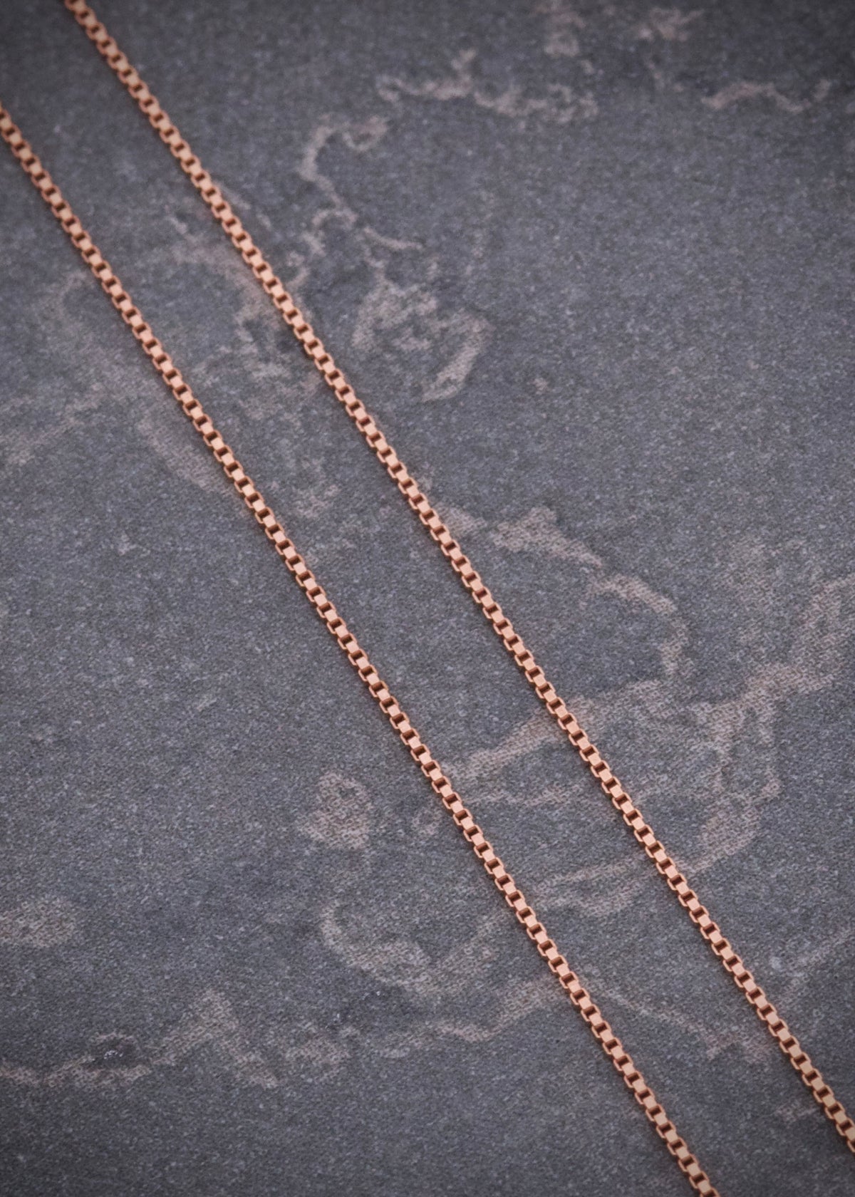 Cadena Veneciana 1.25gr / 45cm / 0.6mm — Oro Rosado