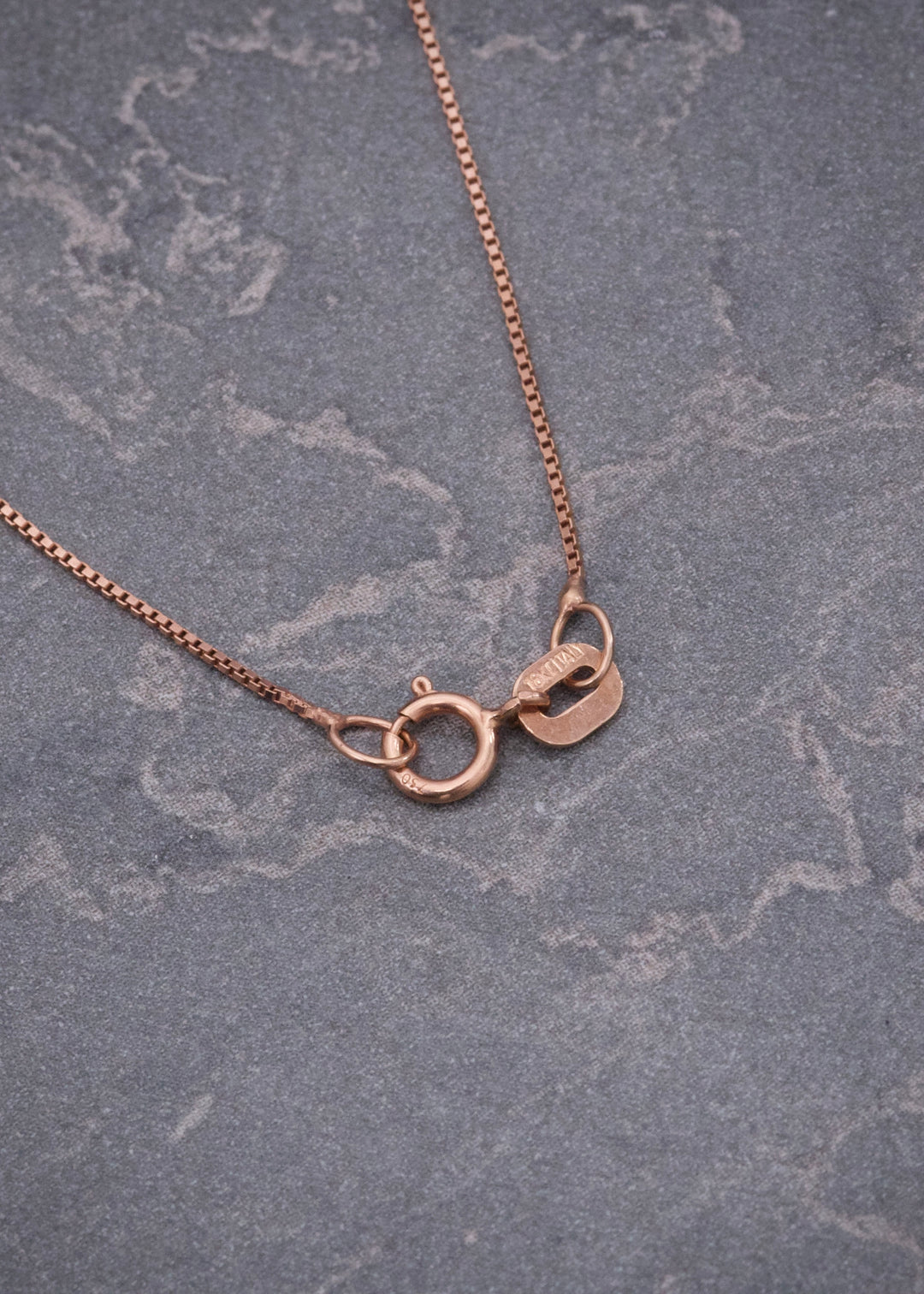 Cadena Veneciana 1.25gr / 45cm / 0.6mm — Oro Rosado