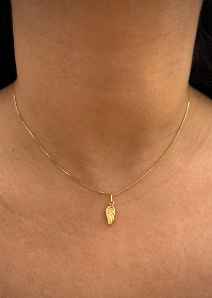 Dije ala 0.3gr / 1.7cm / Oro Amarillo Nac B