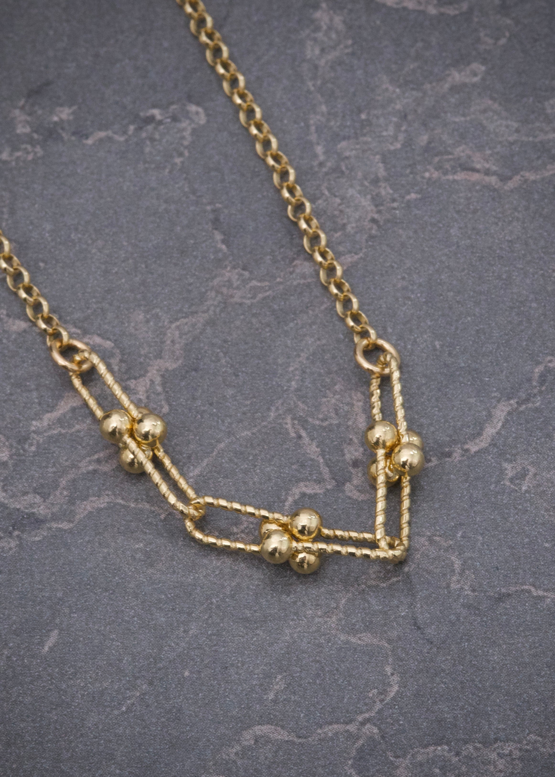 Cadena Aro Seguido 7.7gr / 45cm / 2.2mm — Oro Amarillo