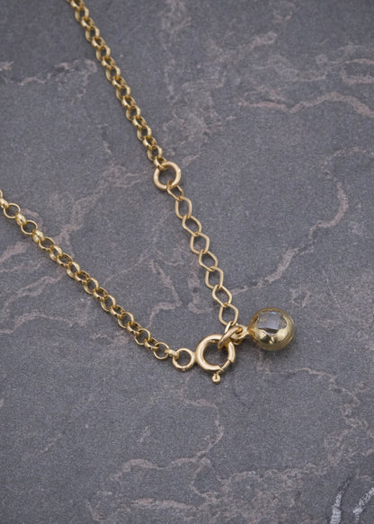 Cadena Aro Seguido 7.7gr / 45cm / 2.2mm — Oro Amarillo