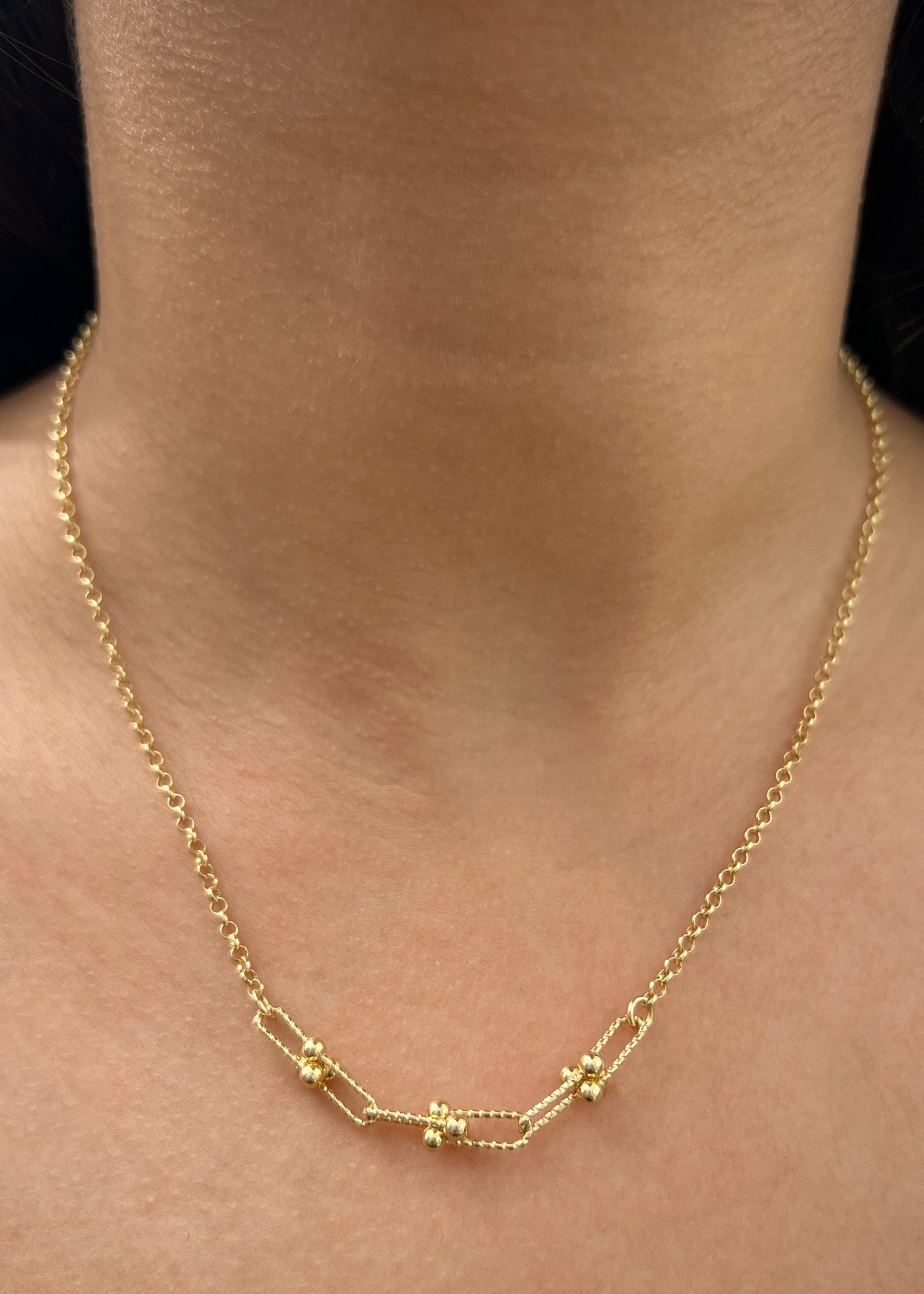 Cadena Aro Seguido 7.7gr / 45cm / 2.2mm — Oro Amarillo