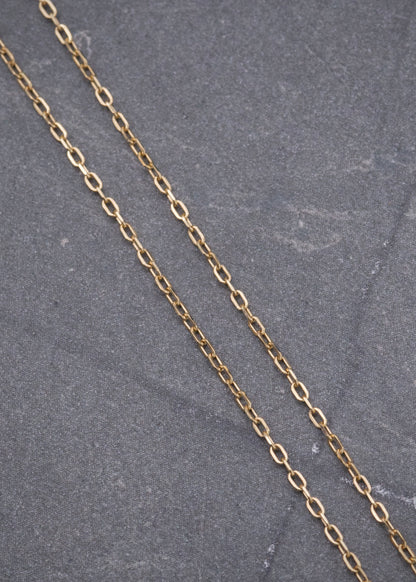 Cadena Aro Seguido 1.35gr / 45cm / 1.1mm — Oro Amarillo