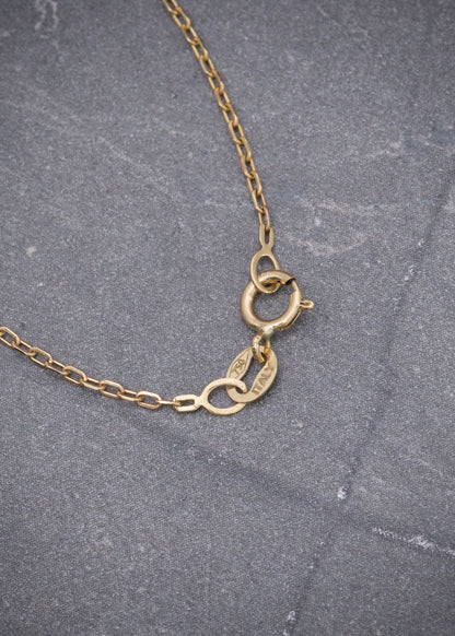 Cadena Aro Seguido 1.4gr / 45cm / 1.1mm — Oro Amarillo