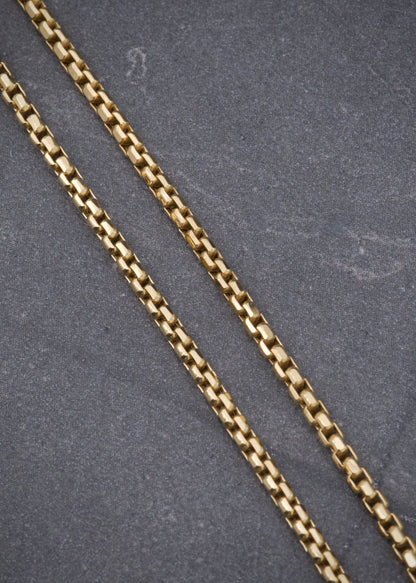 Cadena Veneciana 4.8gr / 45cm / 1.8mm — Oro Amarillo