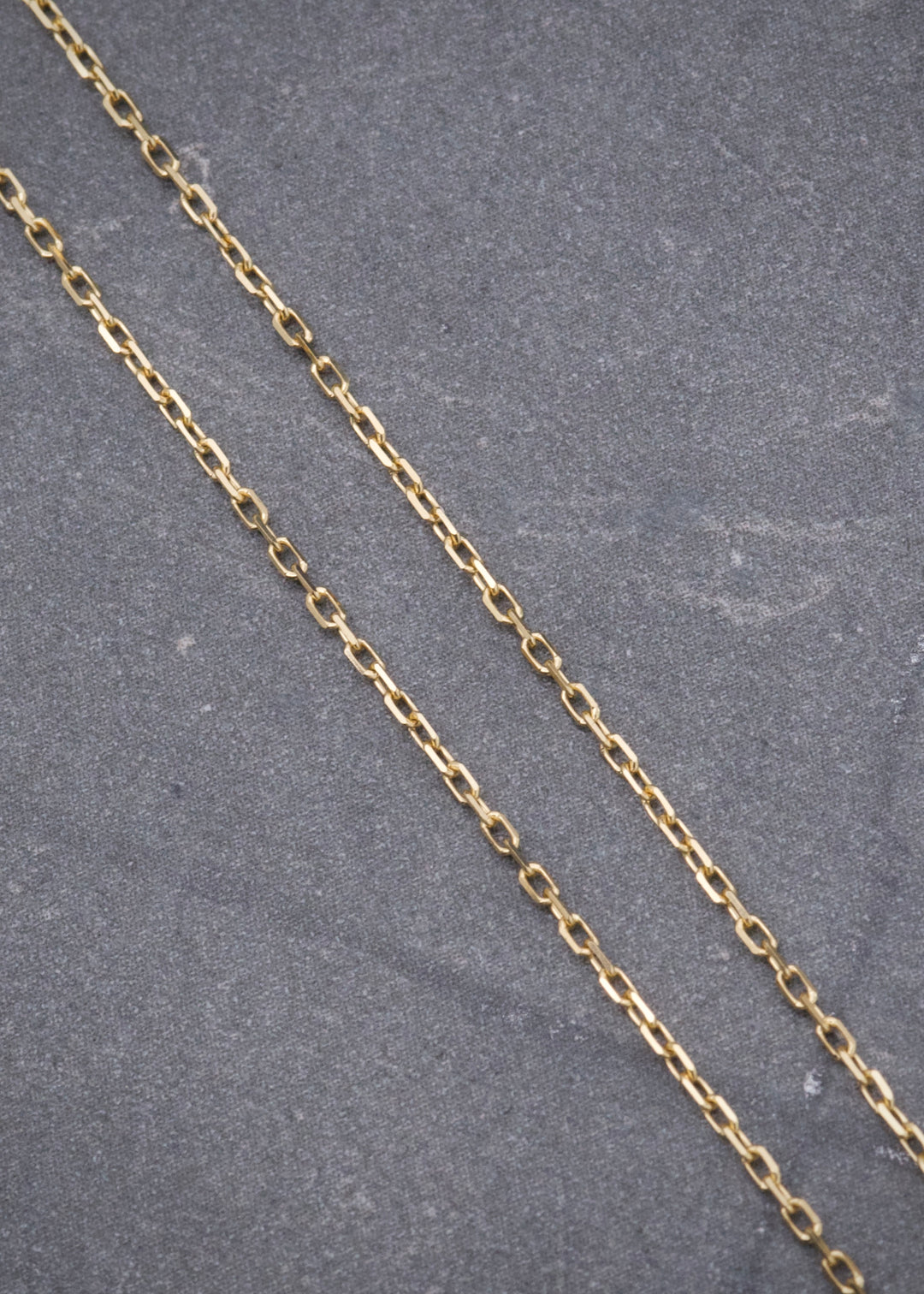 Cadena Aro Seguido 1.5gr / 45cm / 1mm — Oro Amarillo