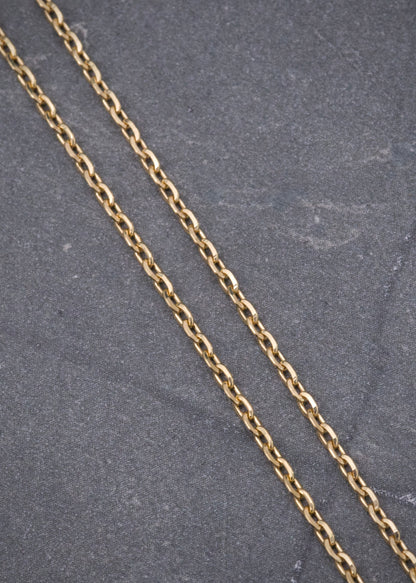 Cadena Aro Seguido 3.1gr / 45cm / 1.5mm — Oro Amarillo
