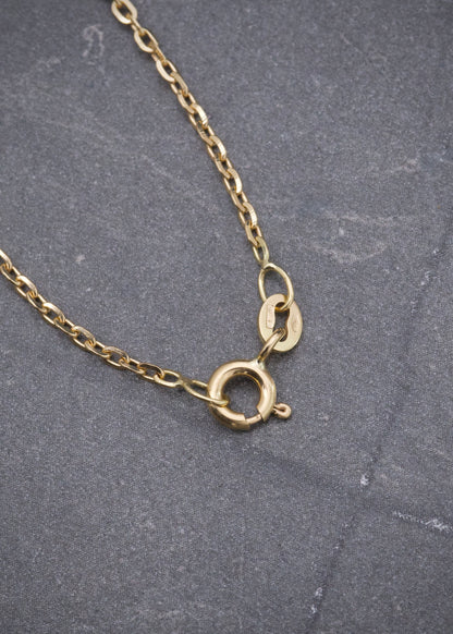 Cadena Aro Seguido 3.1gr / 45cm / 1.5mm — Oro Amarillo