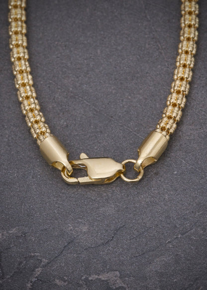 Cadena canutillo 21.25gr / Largo 60cm / Oro Amarillo italy +4 M