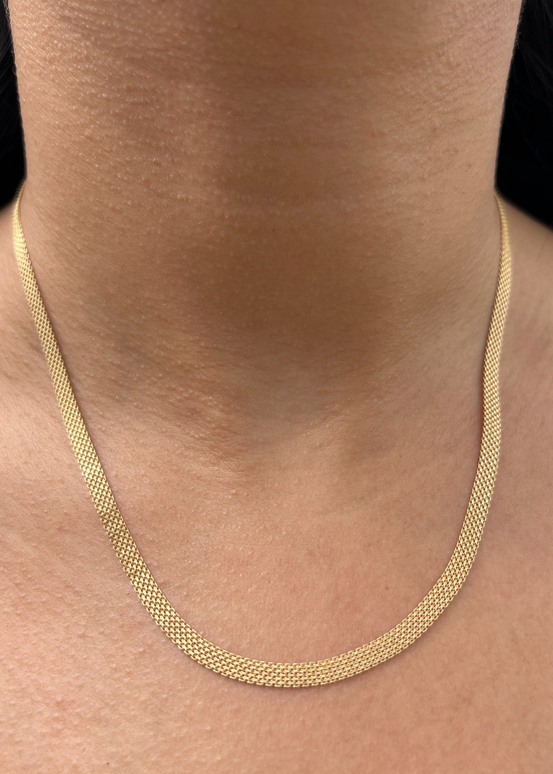 Cadena China 5.4gr / 45cm / 3.9mm — Oro Amarillo