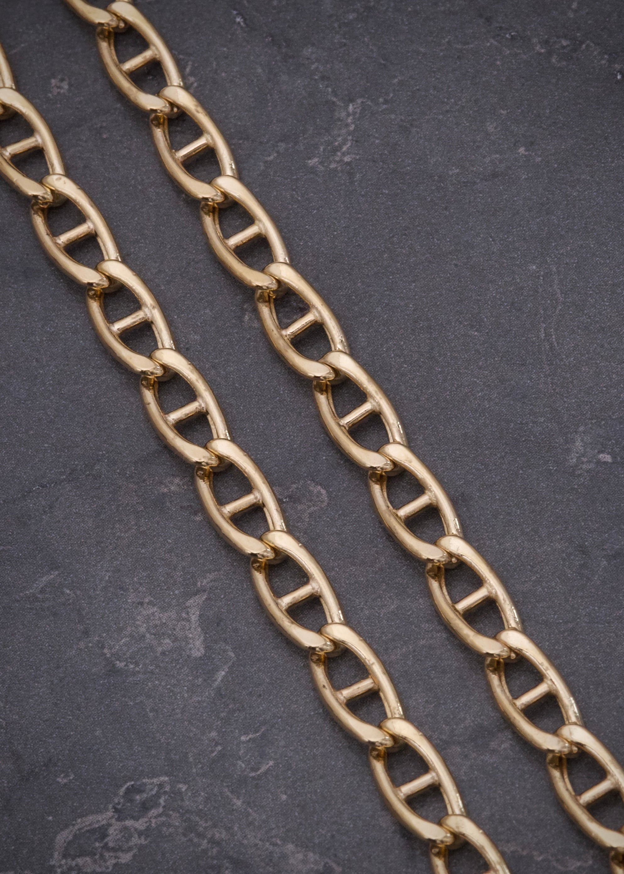 Cadena escalera 18.3gr / Largo 60cm / Oro Amarillo italy +3 M