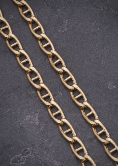 Cadena escalera 18.3gr / Largo 60cm / Oro Amarillo italy +3 M