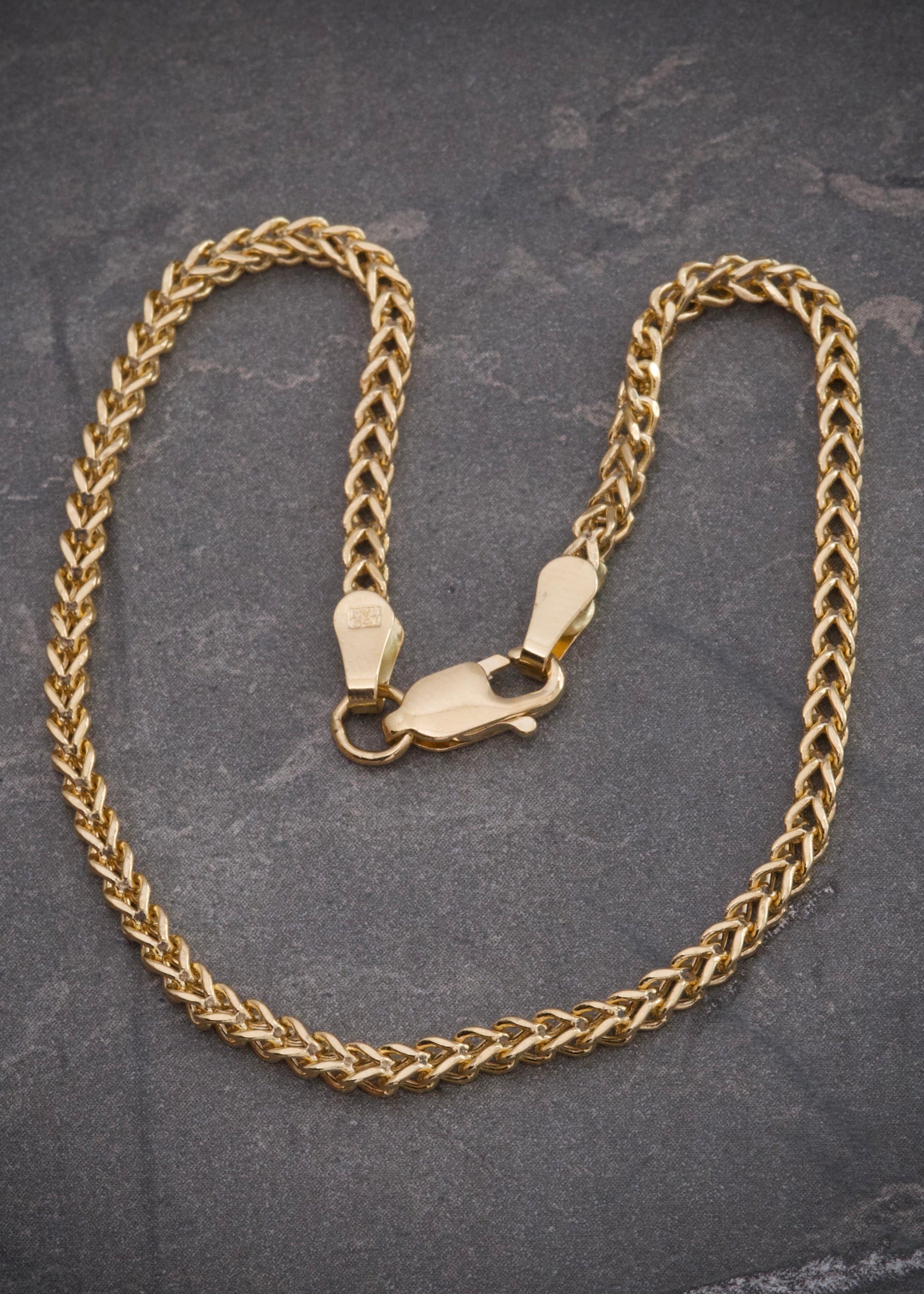 Pulso franco 3.2gr / Largo 20cm / Oro Amarillo italy +3 M