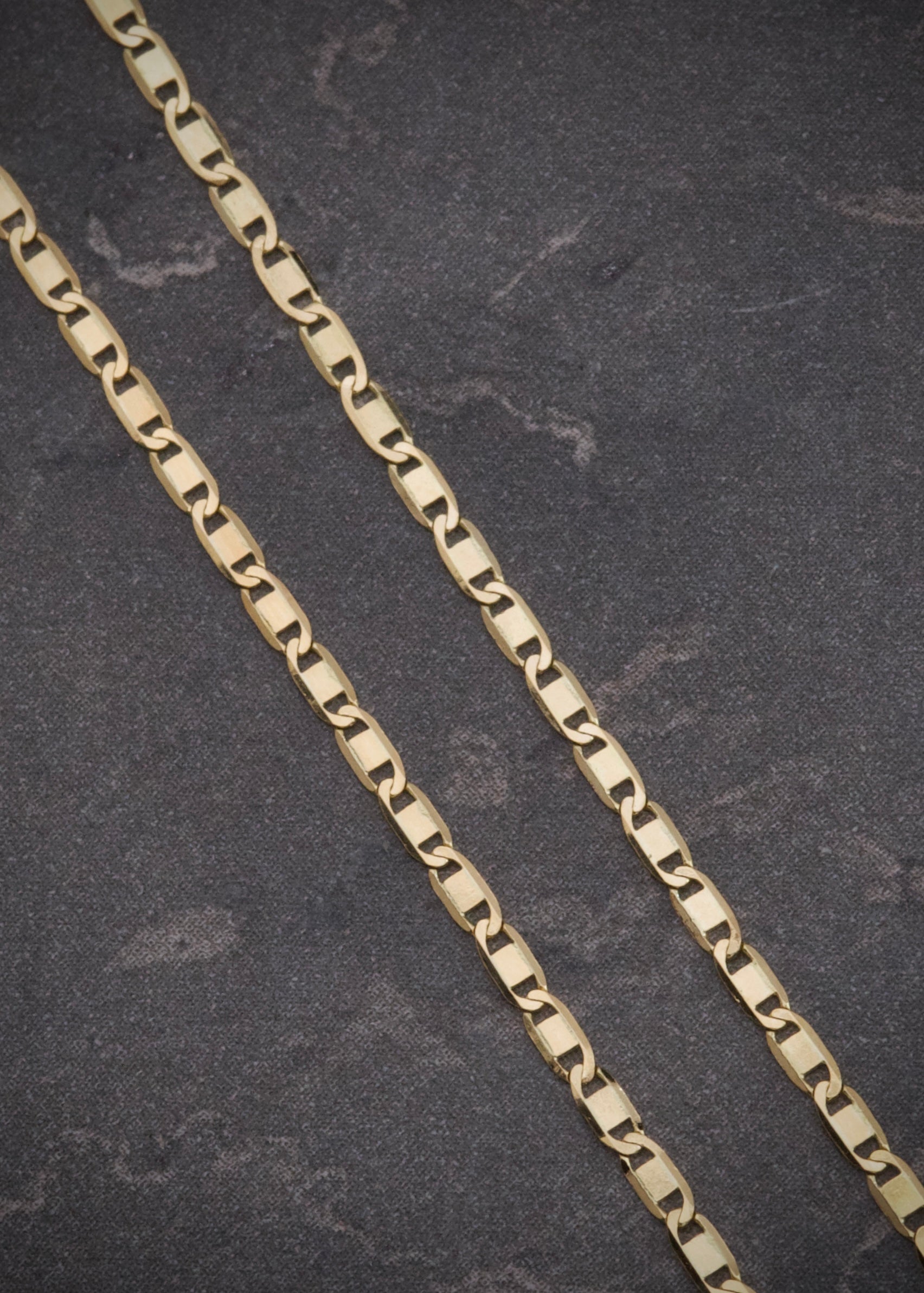 Cadena plana 2.15gr / Largo 50cm / Oro Amarillo italy +3 P