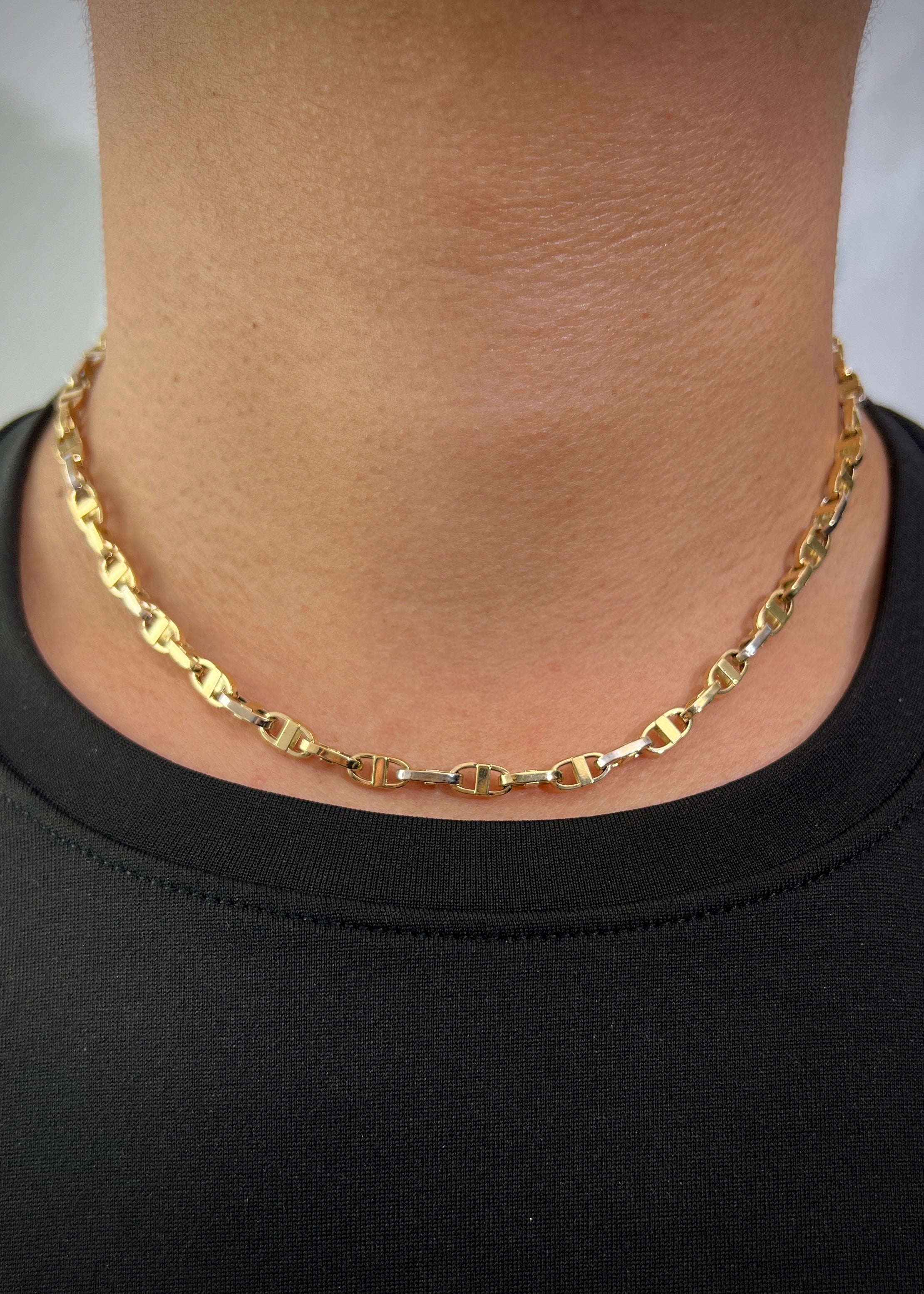 Cadena escalera 13.3gr / Largo 45cm / Dos Oros italy +3 M