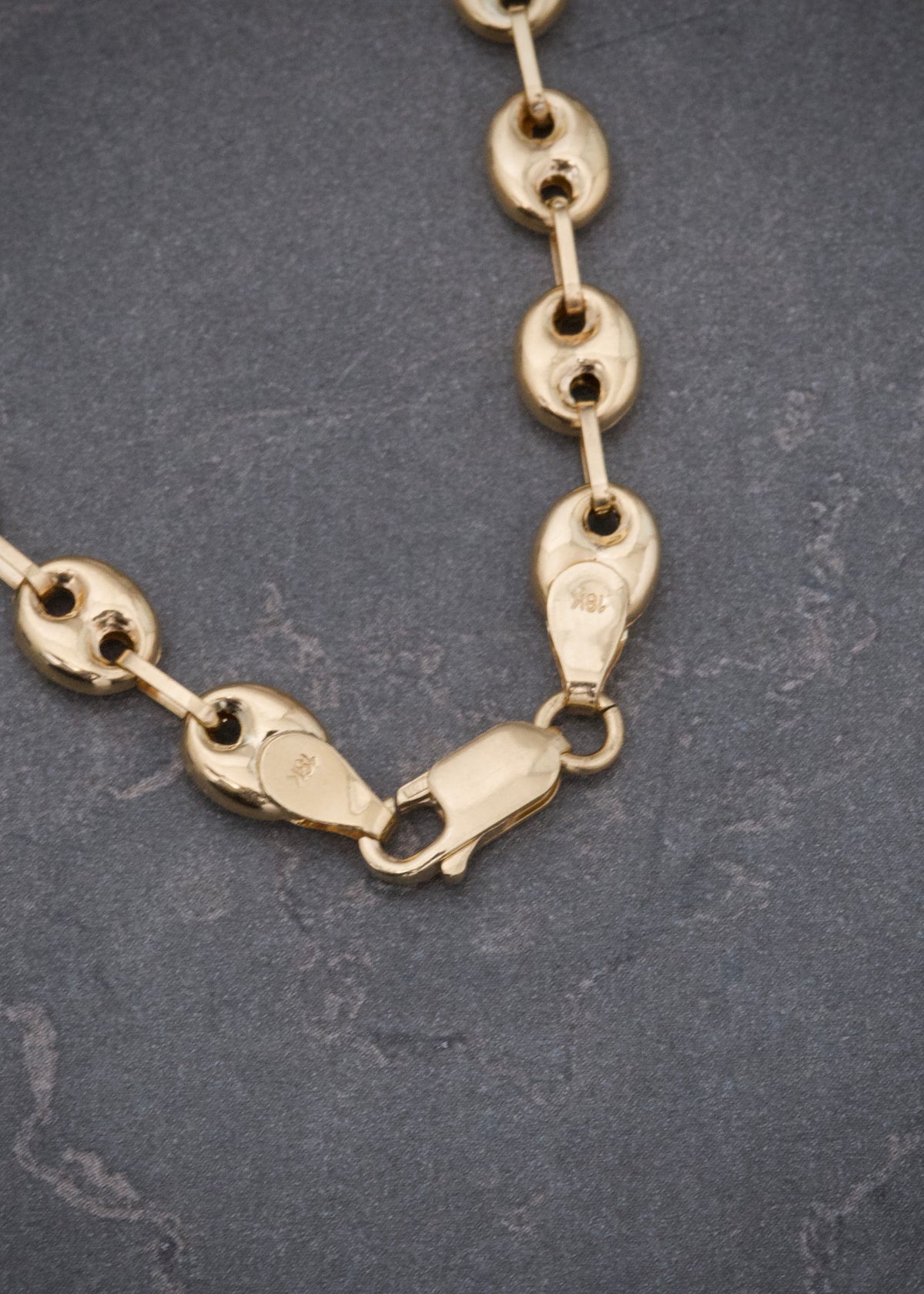 Cadena Gc 11.3gr / 45cm / 6.4mm — Oro Amarillo