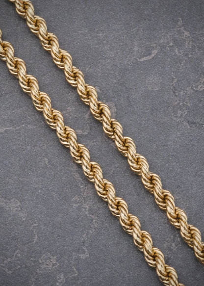 Cadena Lazo 47.2gr / 65cm / 3.8mm — Oro Amarillo