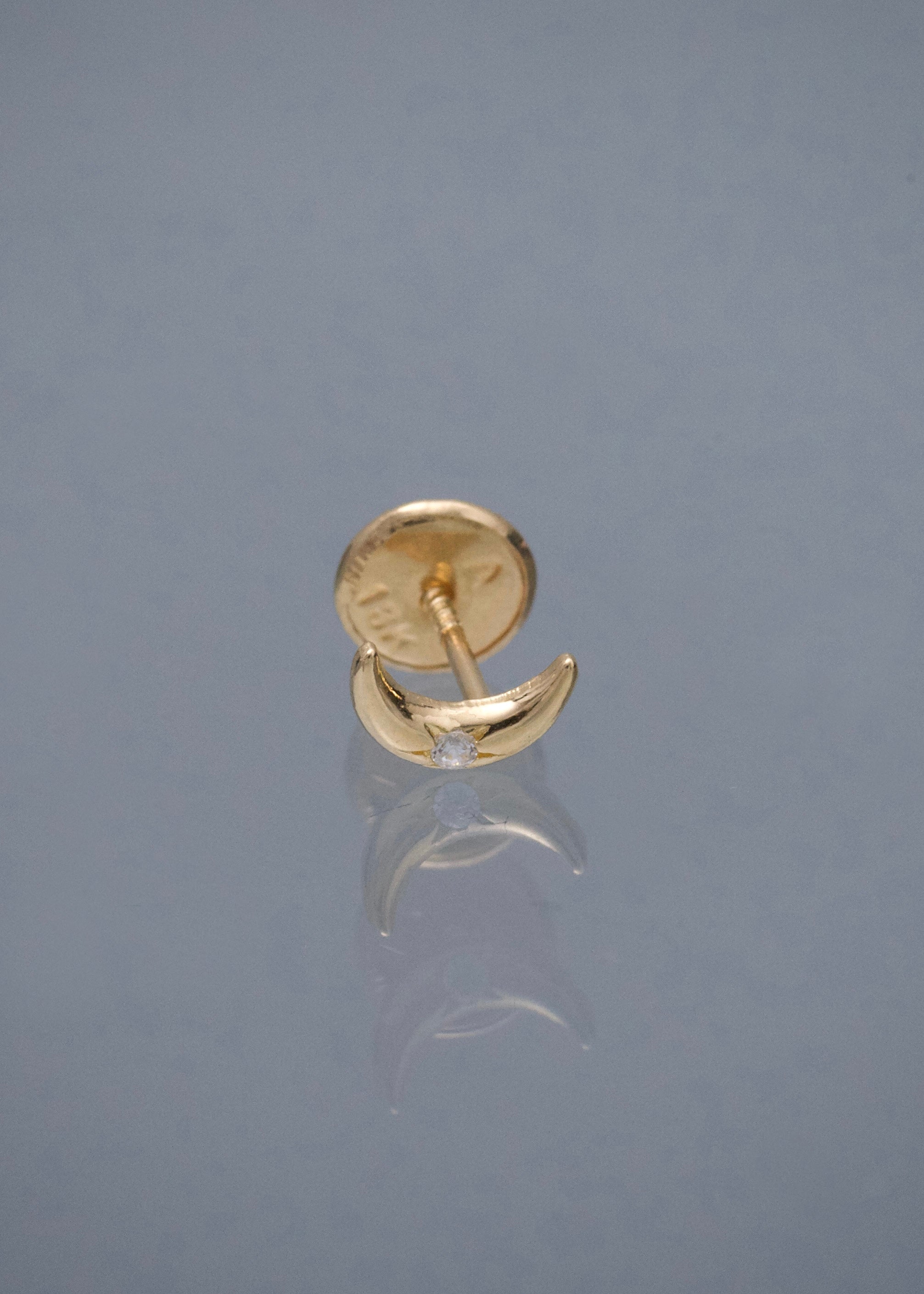 Unidad de Topo Luna 0.25gr / 0.6cm / 3.9mm — Oro Amarillo