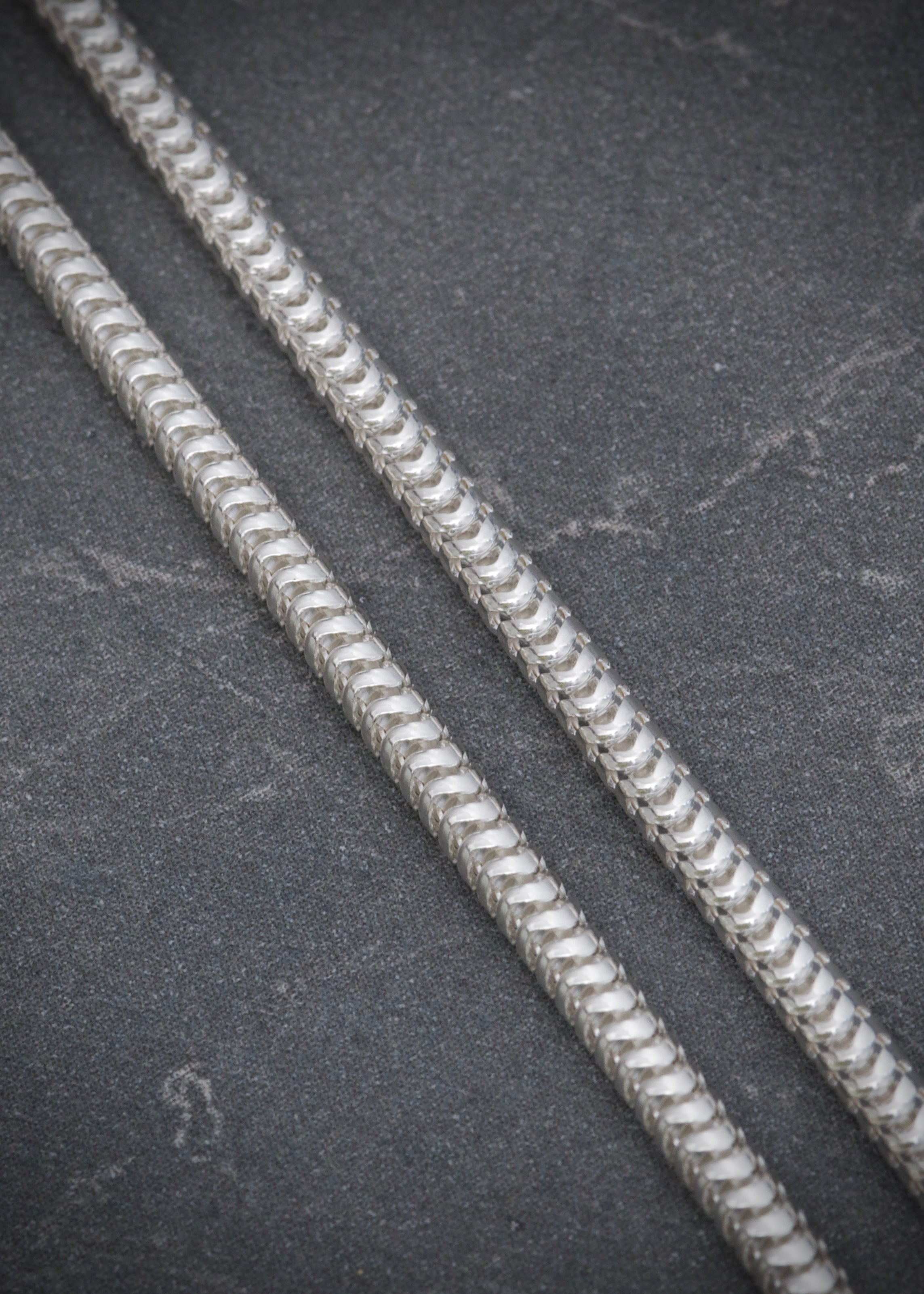 Cadena cola de raton 12.6gr / Largo 65cm / Plata M