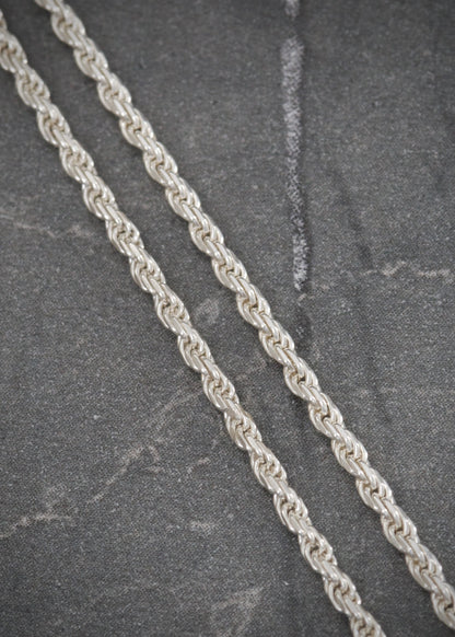 Cadena lazo 4.8gr / Largo 50cm / Plata M