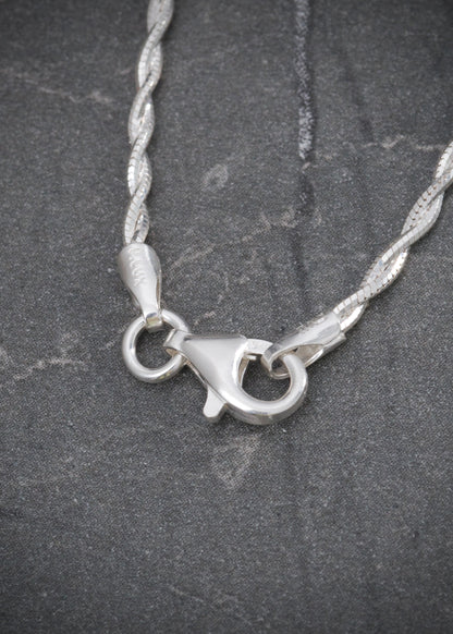 Cadena lazo 4.4gr / Largo 45cm / Plata M