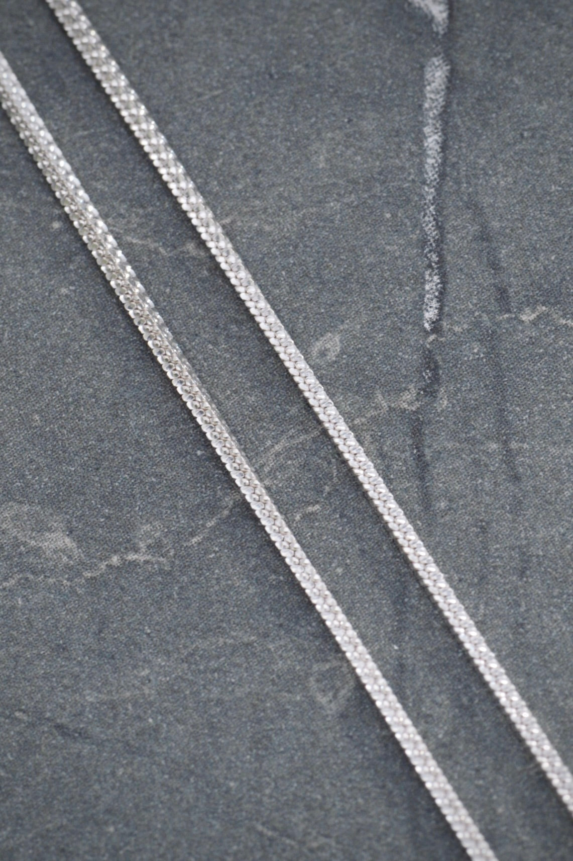 Cadena franco especial 3.7gr / Largo 45cm / Plata M