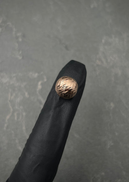 Bolas diamantada 10mm 0.65gr / Oro Rosado Nac B