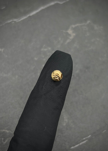 Bolas diamantada luna 5mm 0.25gr / Oro Amarillo Nac B