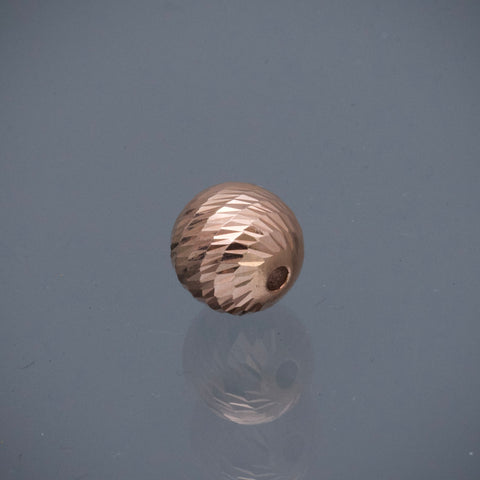 Bolas diamantada 10mm 0.65gr — Oro Rosado