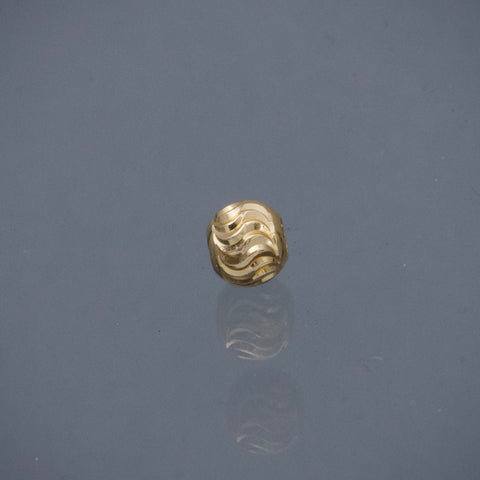 Bolas diamantada luna 5mm 0.25gr — Oro Amarillo