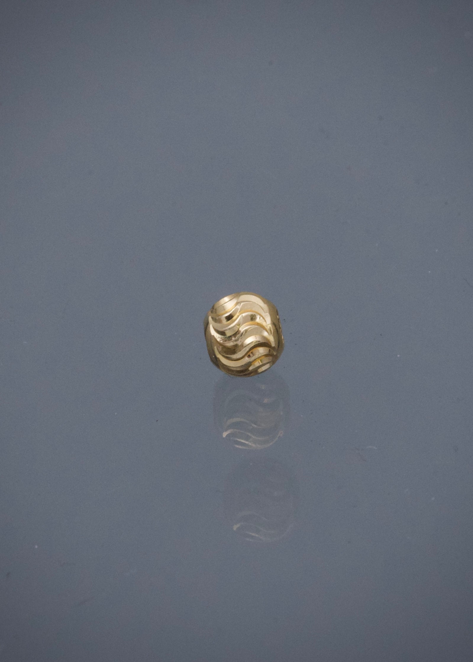 Bolas diamantada luna 5mm 0.25gr / Oro Amarillo Nac B