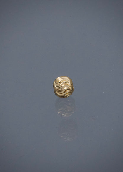 Bolas diamantada luna 5mm 0.25gr / Oro Amarillo Nac B