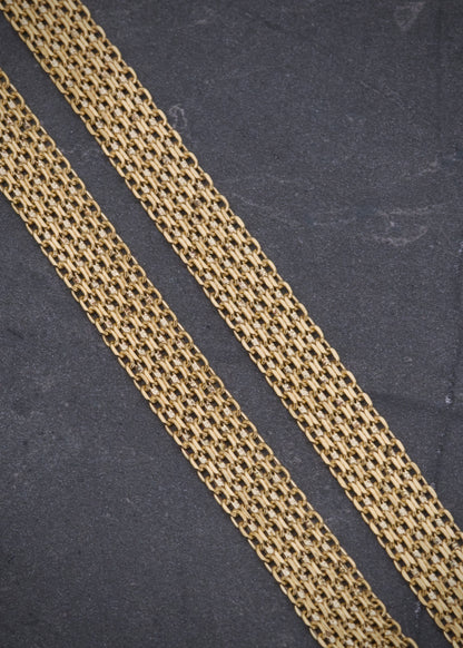 Cadena china 10.3gr / Largo 50cm / Oro Amarillo italy cte M