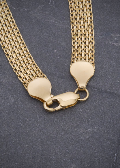 Cadena china 10.3gr / Largo 50cm / Oro Amarillo italy cte M