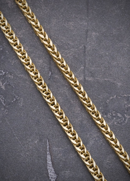 Cadena franco 6.95gr / Largo 60cm / Oro Amarillo italy +3 P