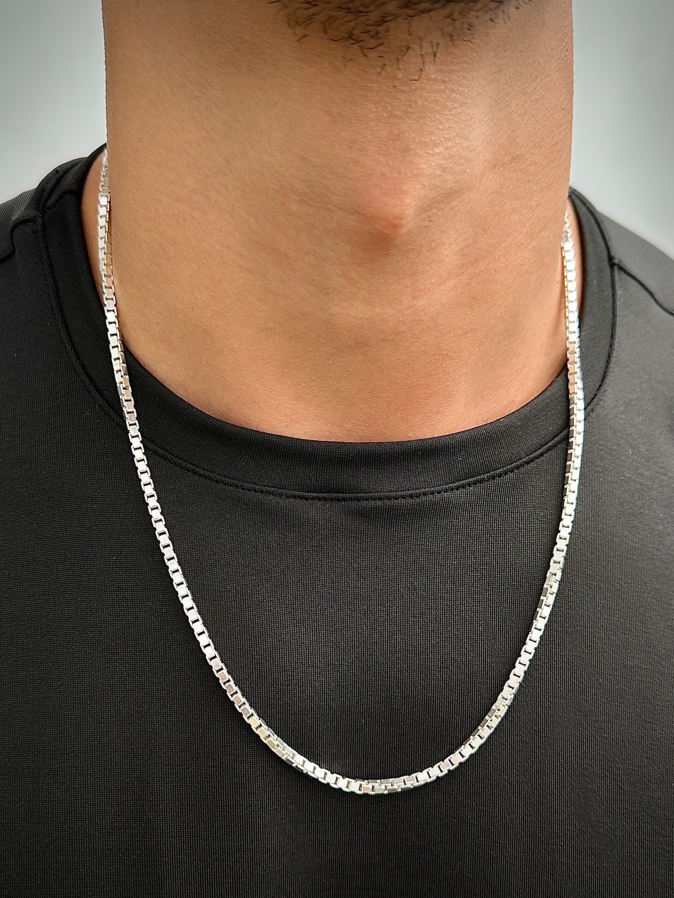 Cadena veneciana 20.8gr / Largo 60cm / Plata M