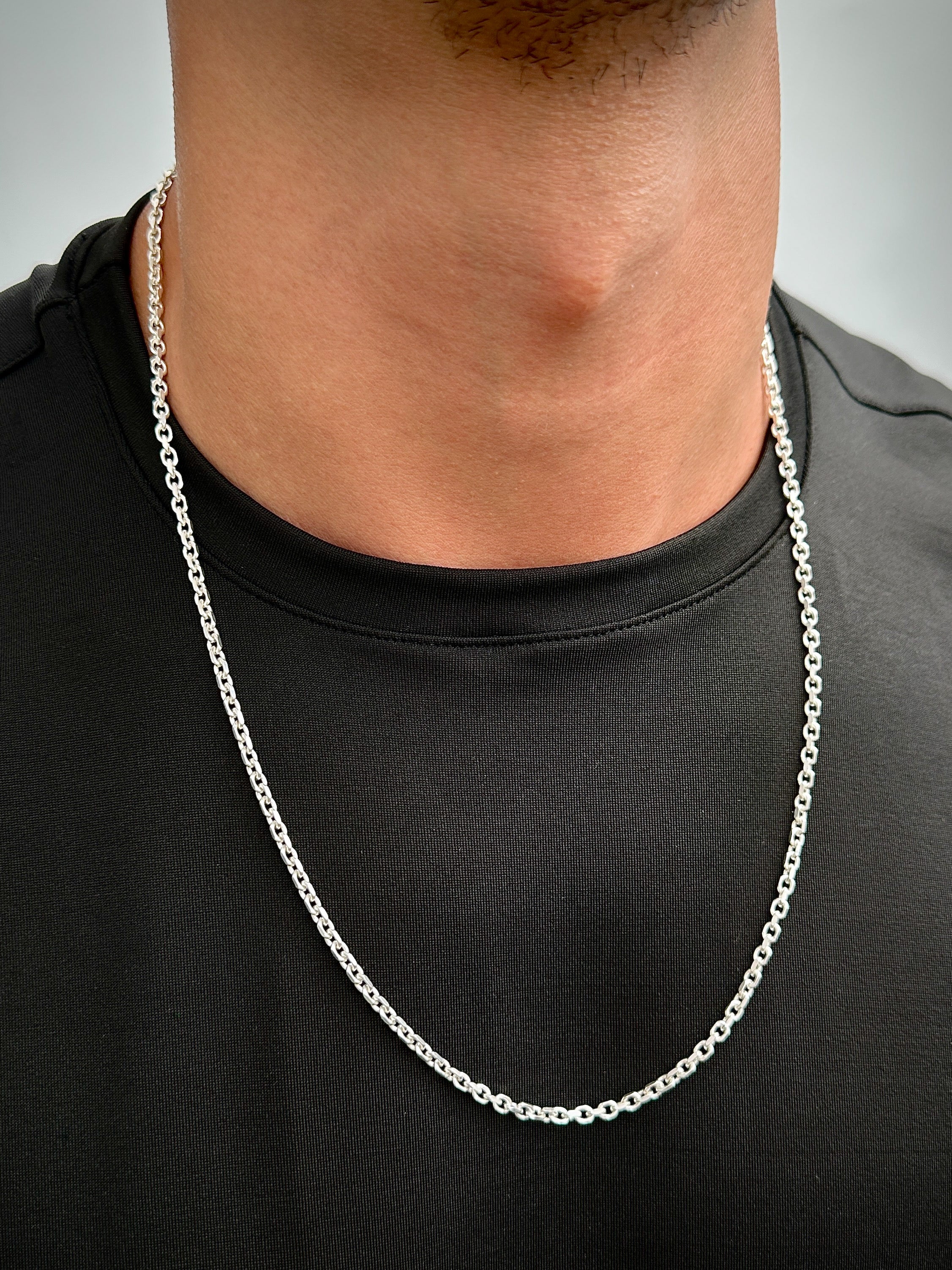 Cadena aro seguido 17.35gr / Largo 65cm / Plata M