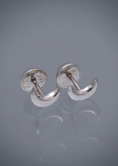 Topos Luna 0.5gr / Largo 0.6cm / Oro Blanco Nac M