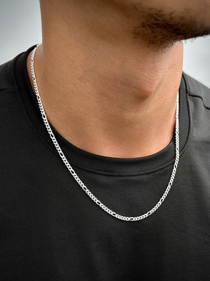 Cadena figaro 15gr / Largo 55cm / Plata P