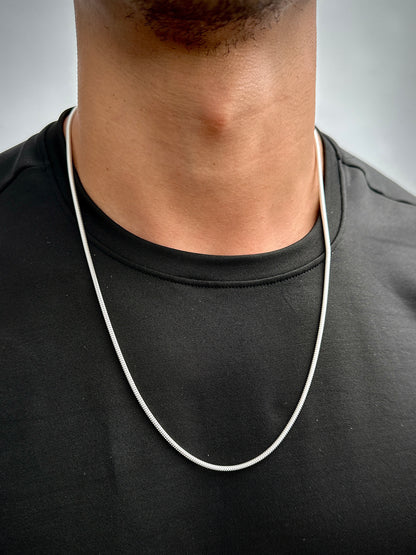 Cadena cola de raton 18.5gr / Largo 60cm / Plata P