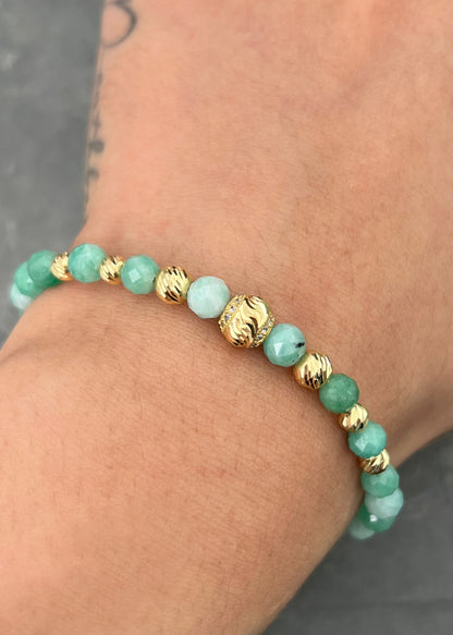 Pulsera Energetica 1.35gr — Oro Amarillo
